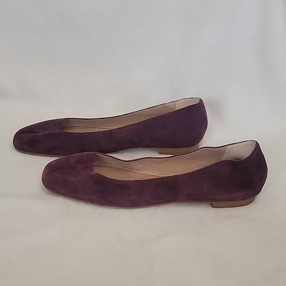 J. Jill Maroon Flats Size 9 - Picture 4 of 9